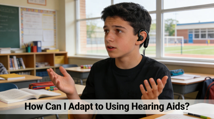 How Can I Adapt to Using Hearing Aids?