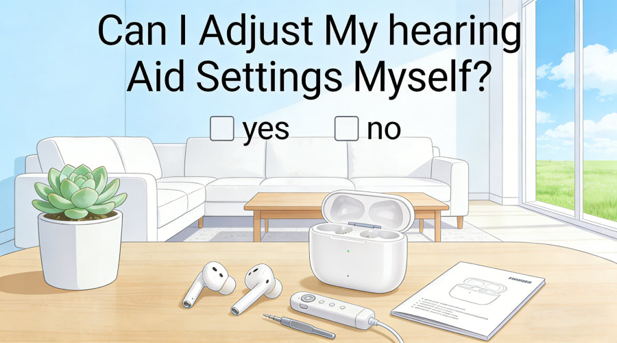 Can I Adjust My hearing Aid Settings Myself?