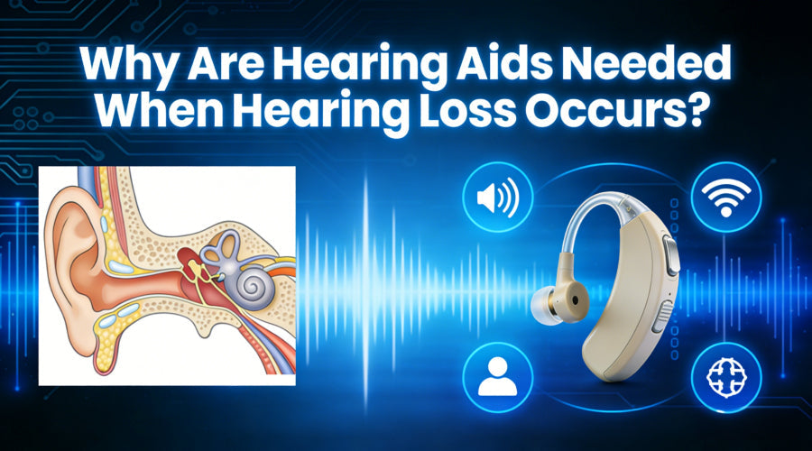 Why Are Hearing Aids Needed When Hearing Loss Occurs?