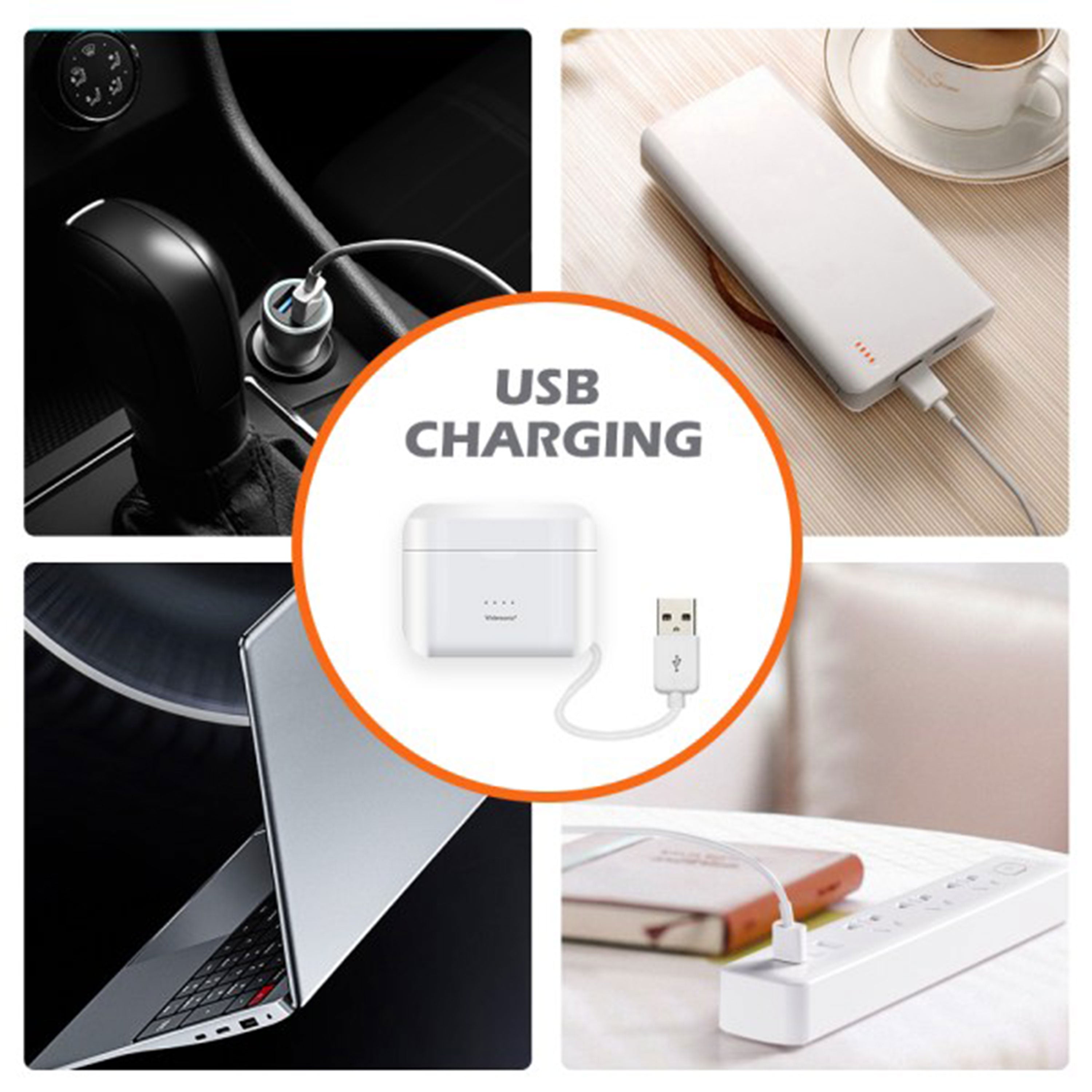 KSGOLL SR61 Rechargeable Invisible ITC Digital Hearing Aid