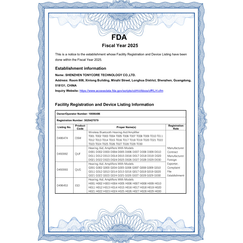 KSOGLL T003 Bluetooth Digital Binaural Hearing Aid