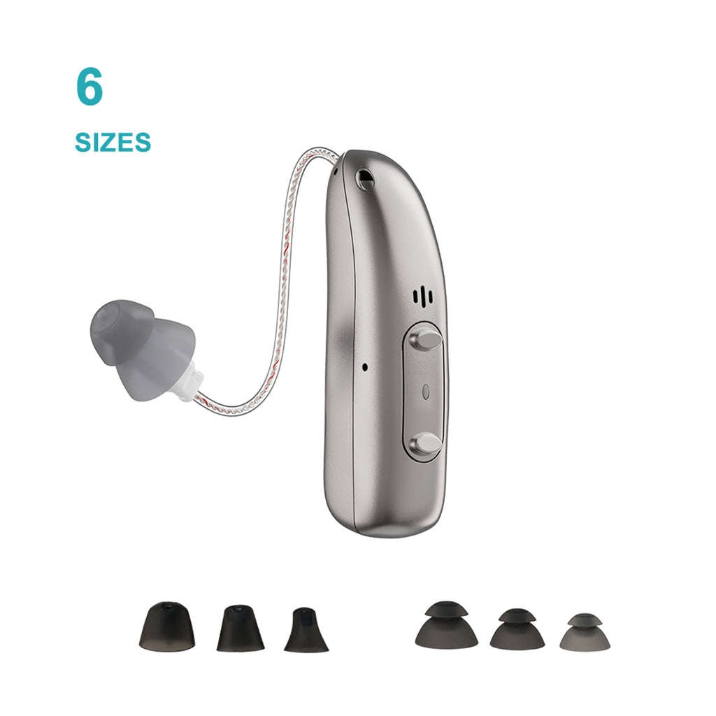 KSOGLL R03L1 Smart Adjustable Bluetooth BTE RIC Hearing Aid