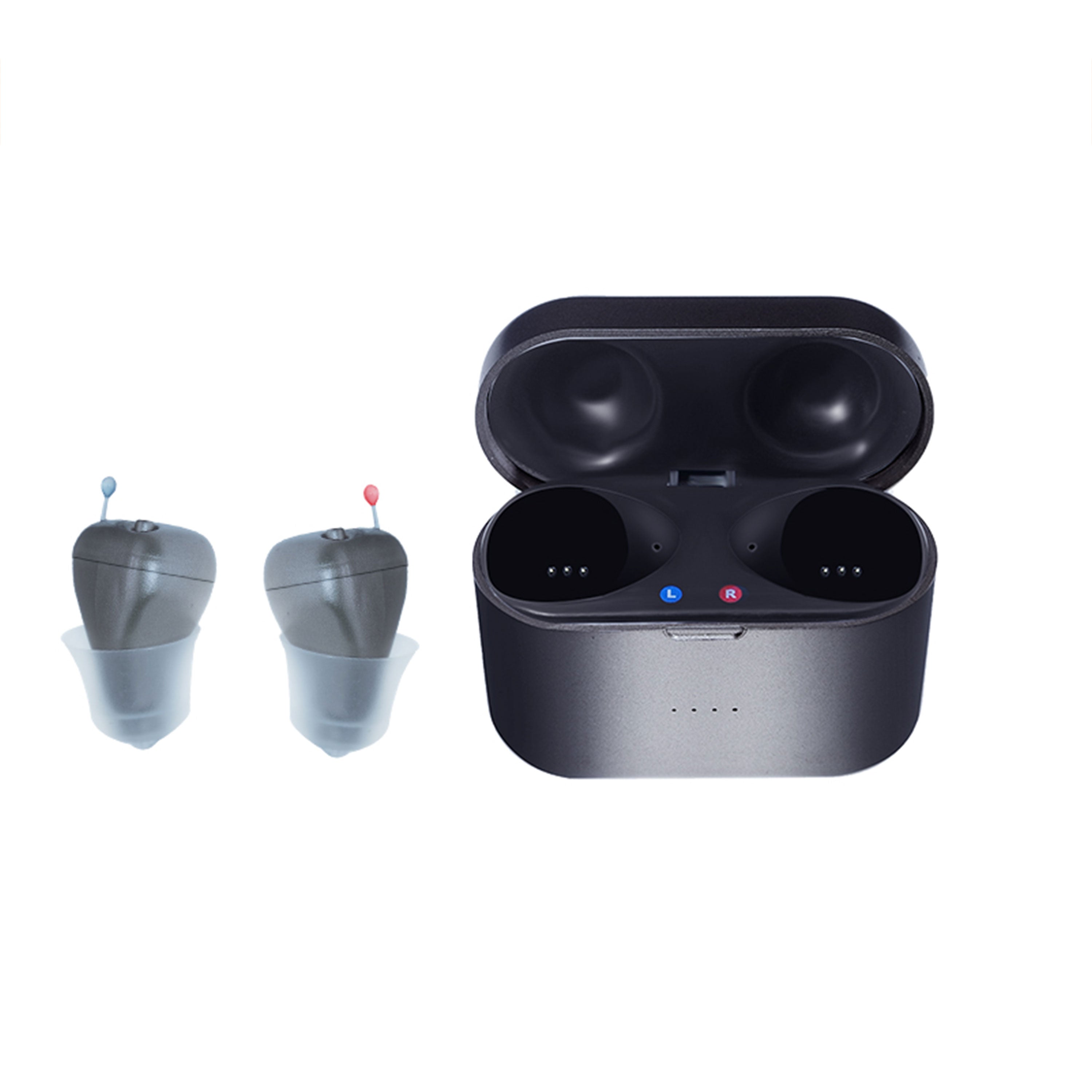 KSGOLL SR61 Rechargeable Invisible ITC Digital Hearing Aid