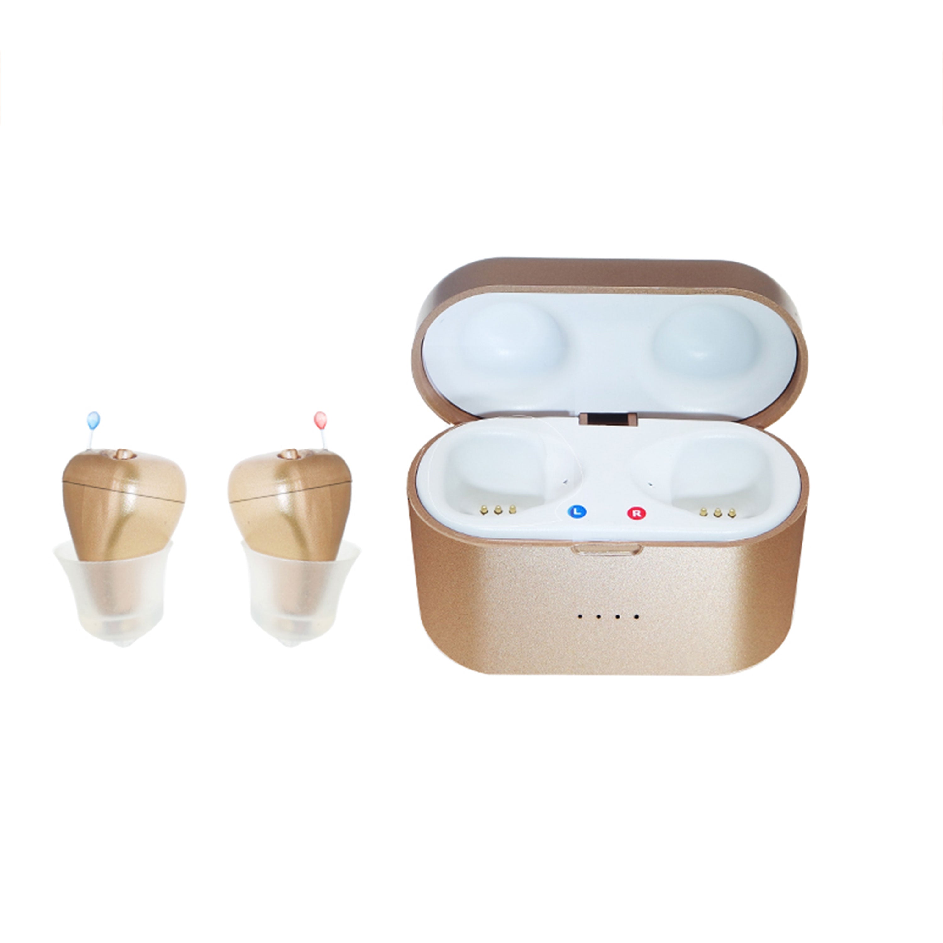 KSGOLL SR61 Rechargeable Invisible ITC Digital Hearing Aid