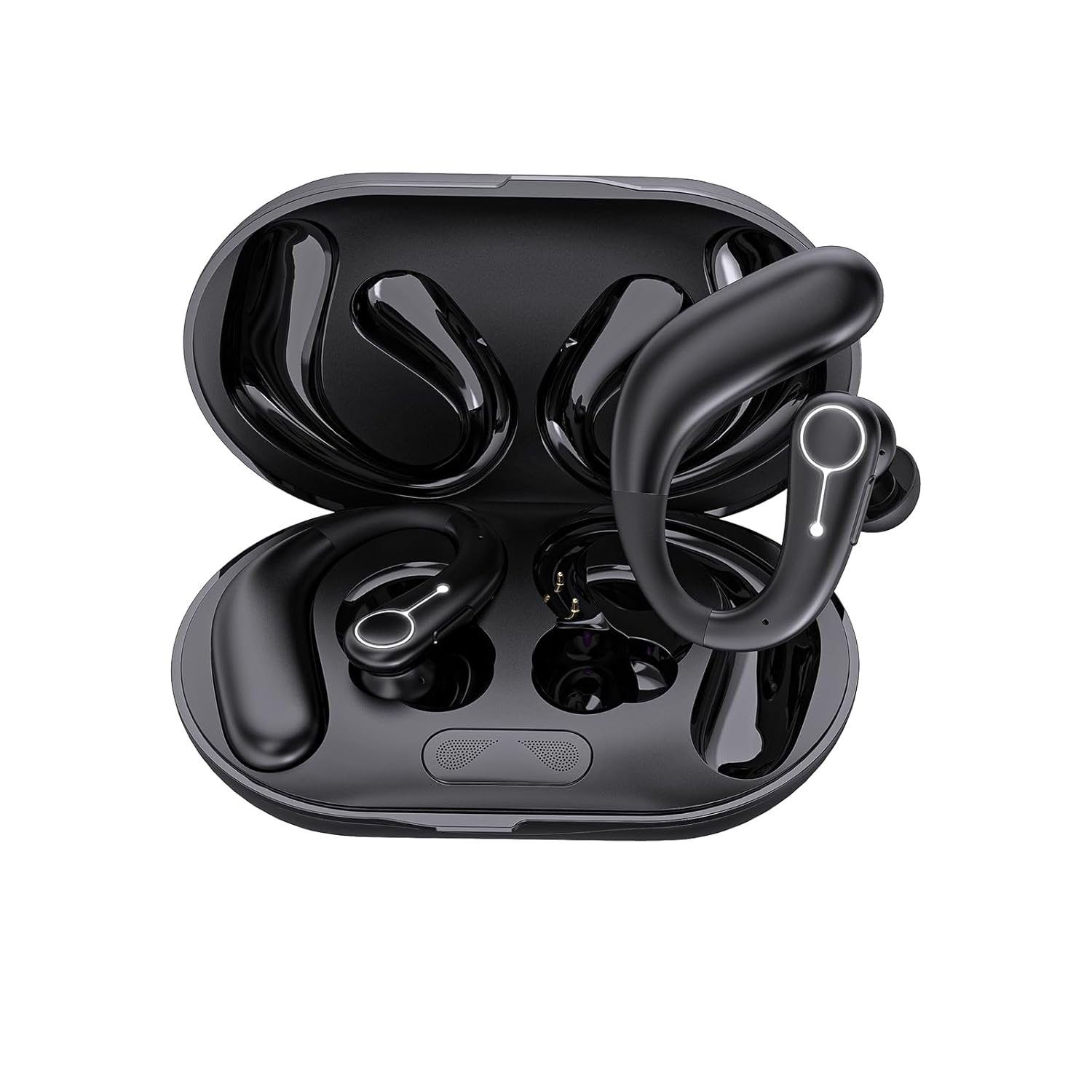 Clear Sound Hearing Aids for Seniors, Rechargeable Hearing Aid with APP and Bluetooth, 5 Levels of Volume Automatic Noise Cancellation（Beige）