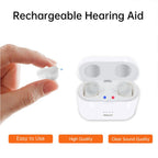 KSGOLL SR61 Rechargeable Invisible ITC Digital Hearing Aid