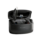 Clear Sound Hearing Aids for Seniors Rechargeable with Noise Cancelling, Hearing Amplifier with 9 Levels of Volume Adjustment, Easy to Use (Black)