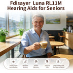 Amplificadores auditivos recargables para personas mayores, audífonos de sonido claro con reducción de ruido y ultra espera las 24 horas