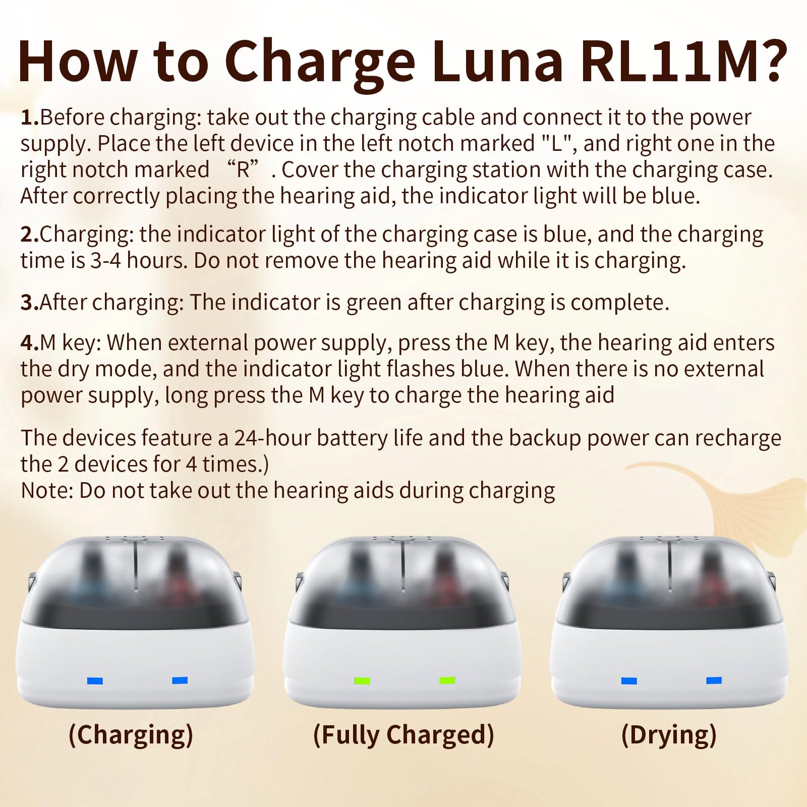 Amplificadores auditivos recargables para personas mayores, audífonos de sonido claro con reducción de ruido y ultra espera las 24 horas